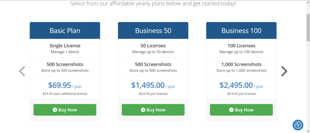 Pricing and Plans SentryPC